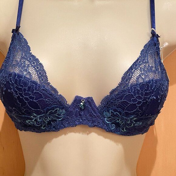 Lise Charmel Effusion Bleue Underwire Triangle Bra - Picture 1 of 5